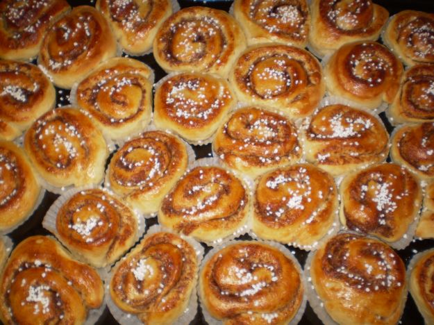 Kanelbullar, brioche alla cannella