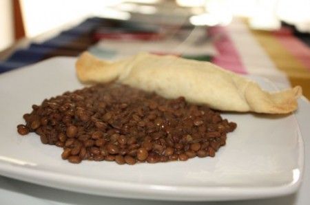 lenticchie e crostini