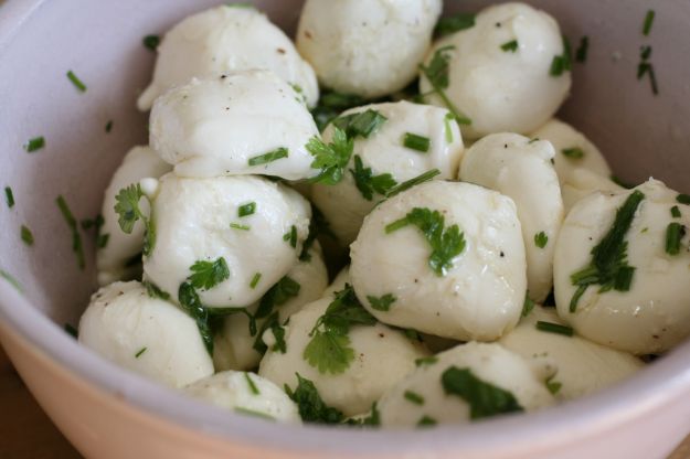 Mozzarella al profumo di menta