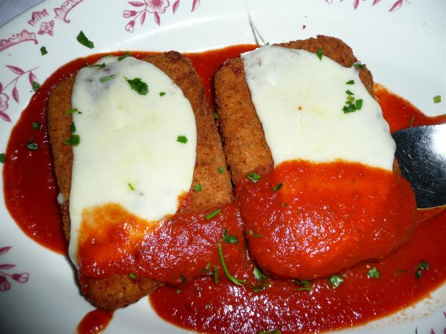 mozzarella impanata