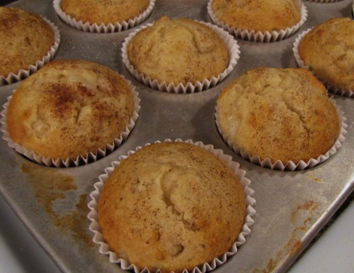 Muffin alle pere con lo yogurt