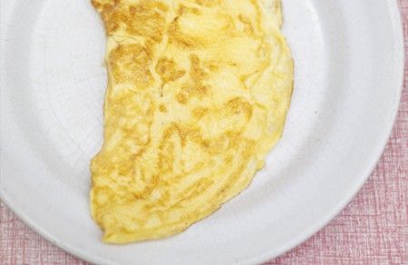 omelette con salumi