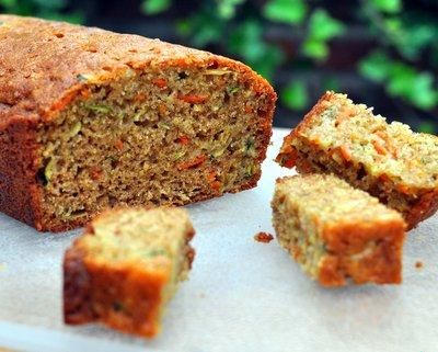 Pane dolce di zucchine e carote