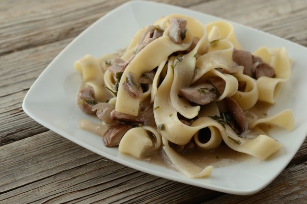 pappardelle ai funghi