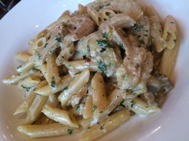 pasta carciofi e ricotta