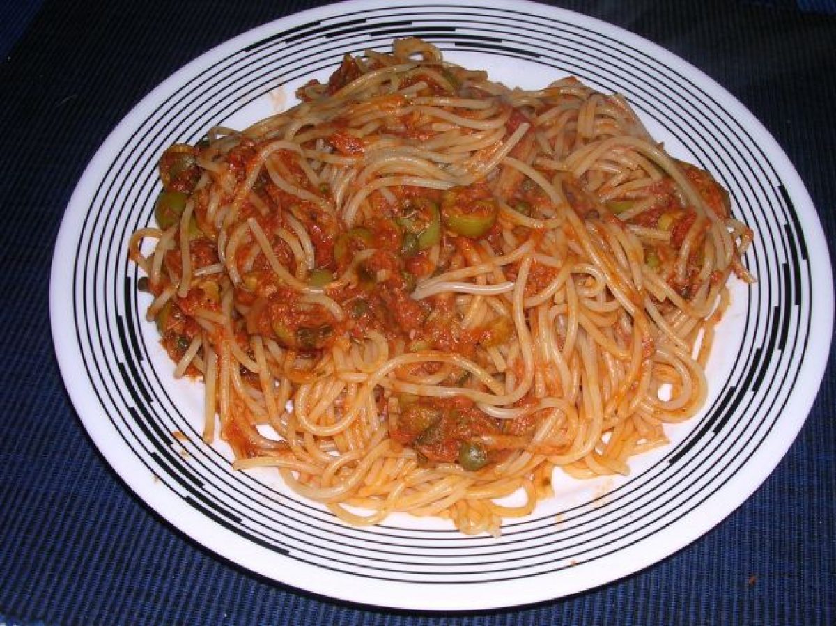 Pasta con il tonno ricca