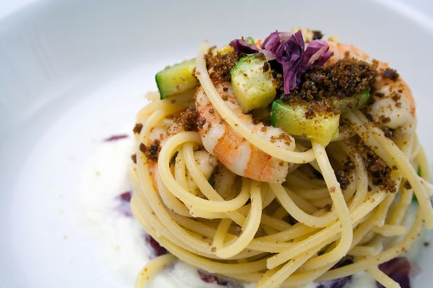 pasta gamberi zucchine bimby