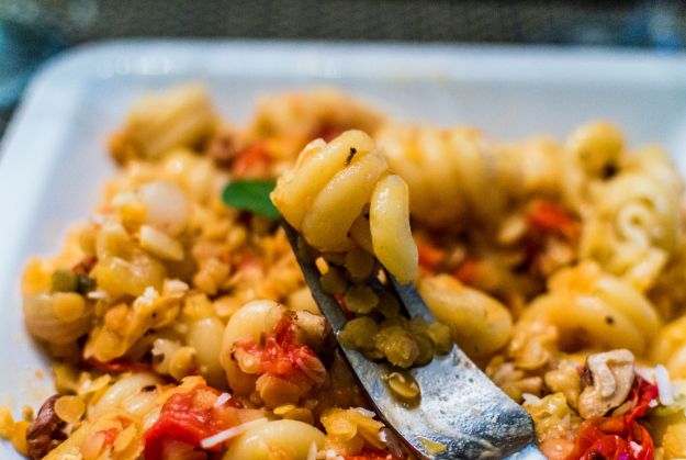 pasta lenticchie