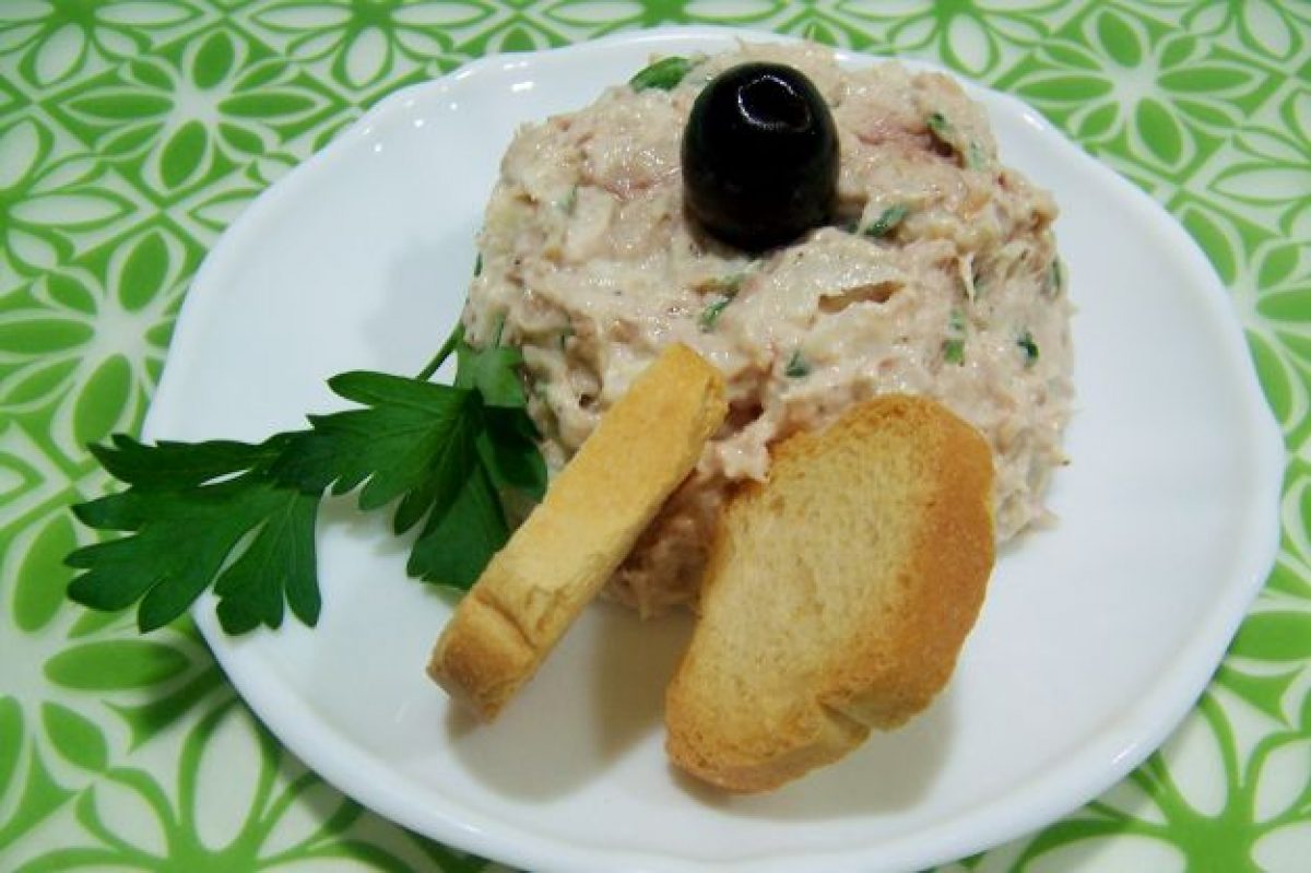 Patè di tonno alla curcuma