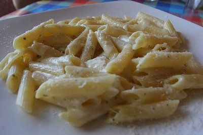 penne pecorino e limone