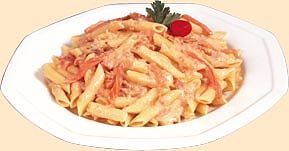 Pasta alla crema rosa di salmone