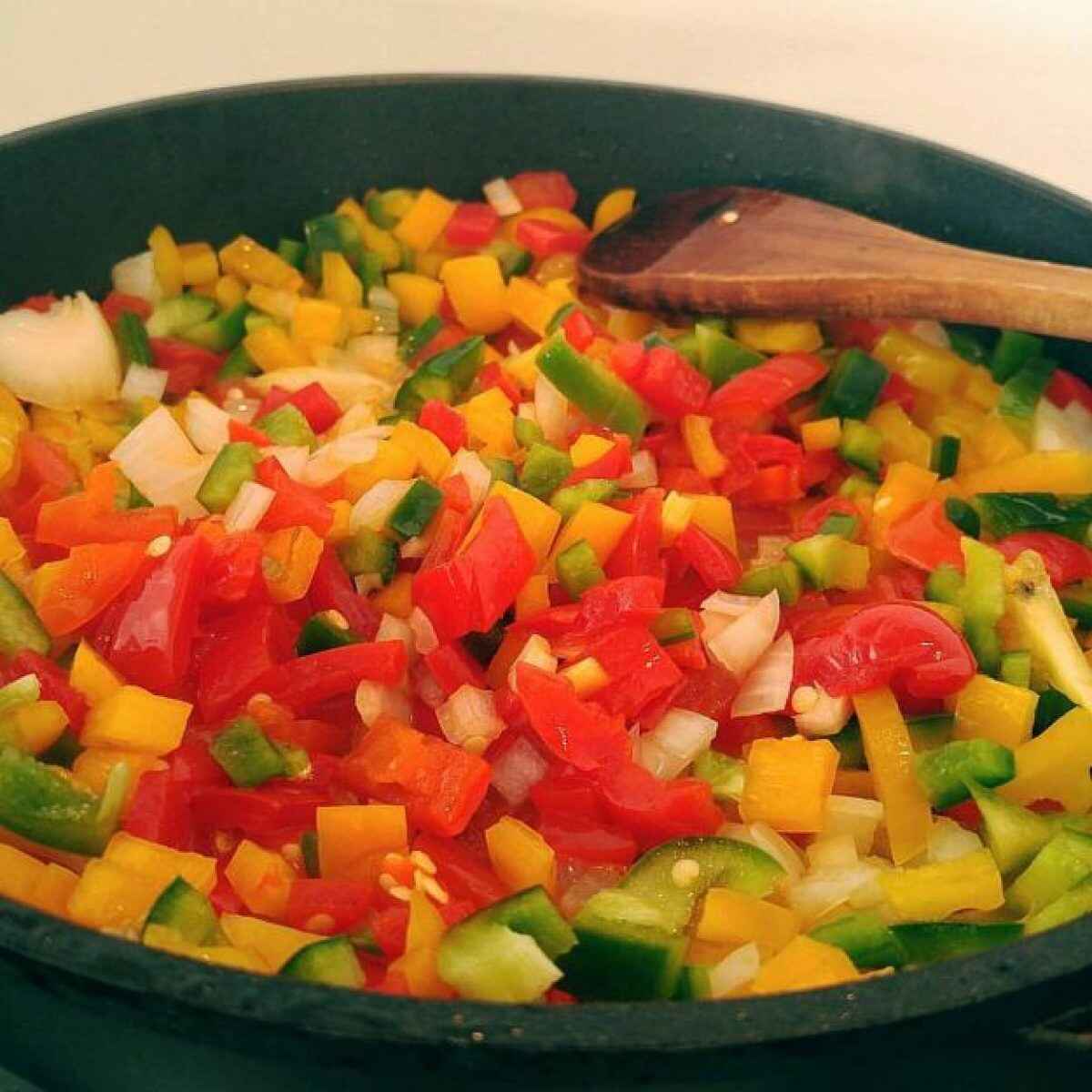 Peperoni al curry