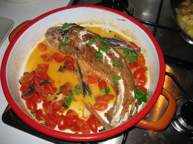 pesce all'acqua pazza light