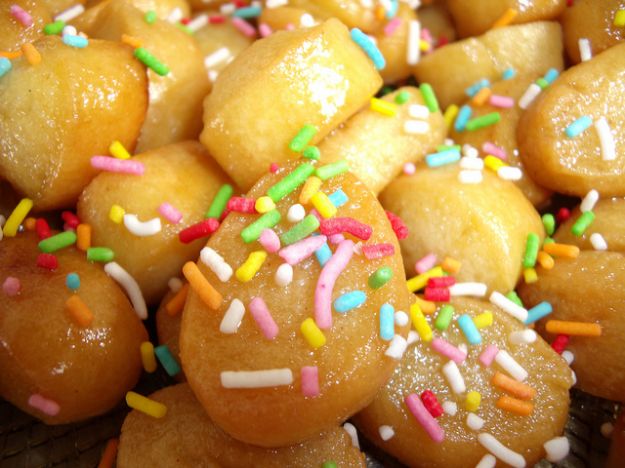 pignoccata dolce di carnevale a Palermo