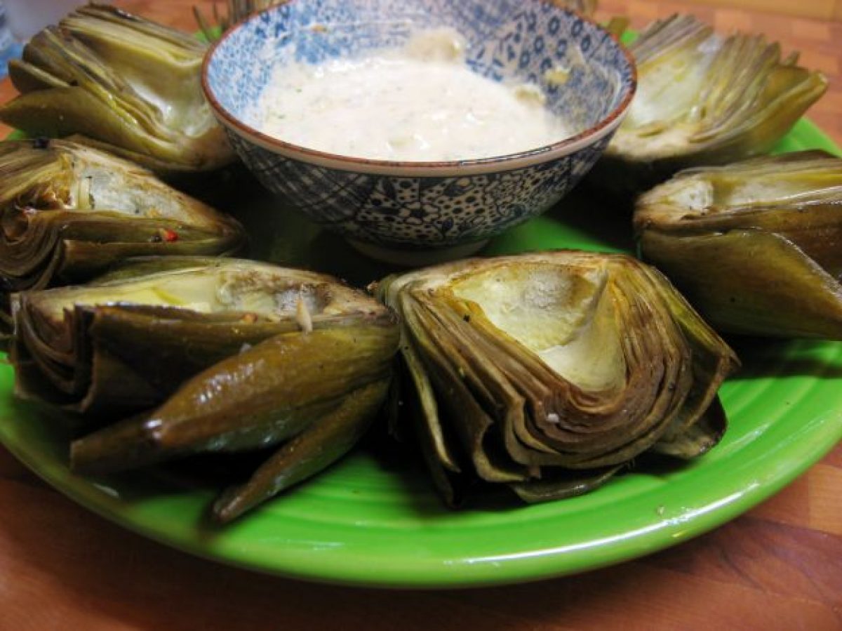 Pinzimonio di carciofi