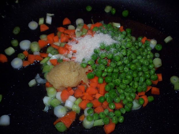 piselli e carote