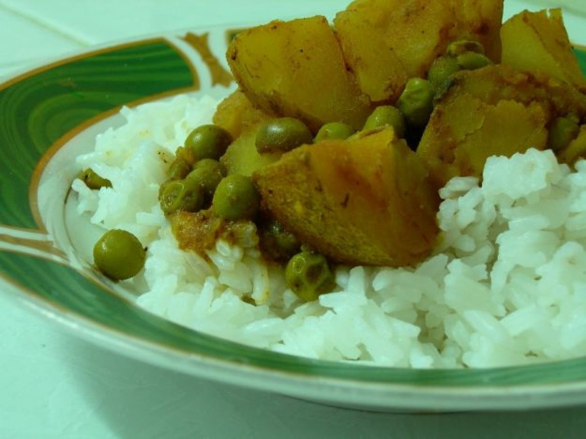 Piselli e patate