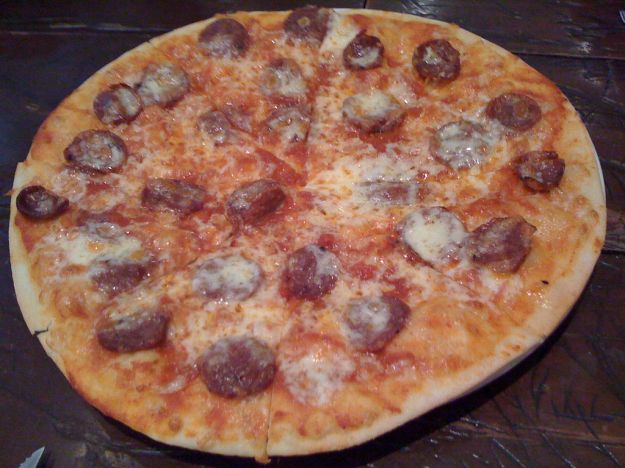 pizza americana o pizza di Chicago