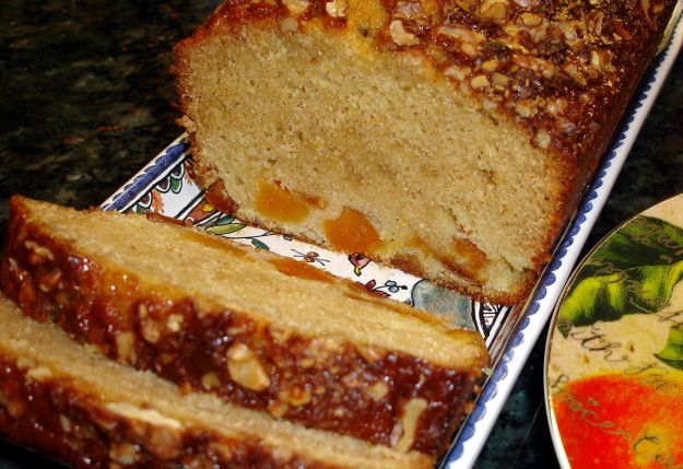 plumcake di arance e albicocche