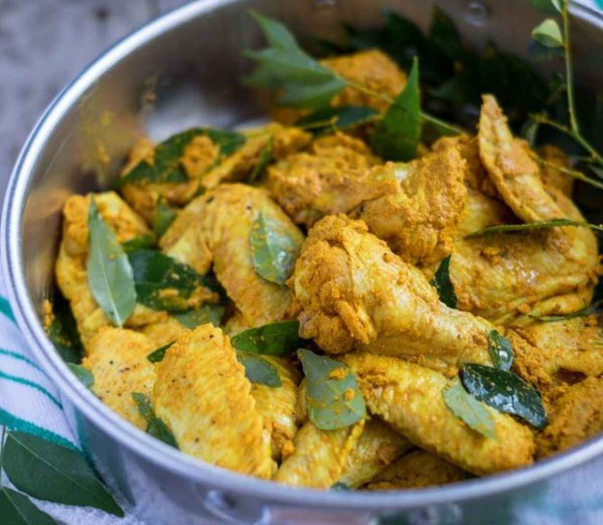 Pollo in giallo