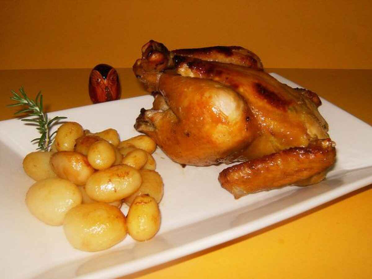 Pollo al cognac