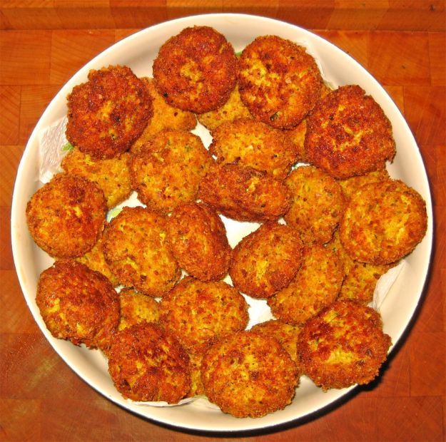 polpette di riso piselli e tacchino