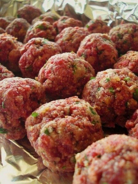 polpettine di carne cruda
