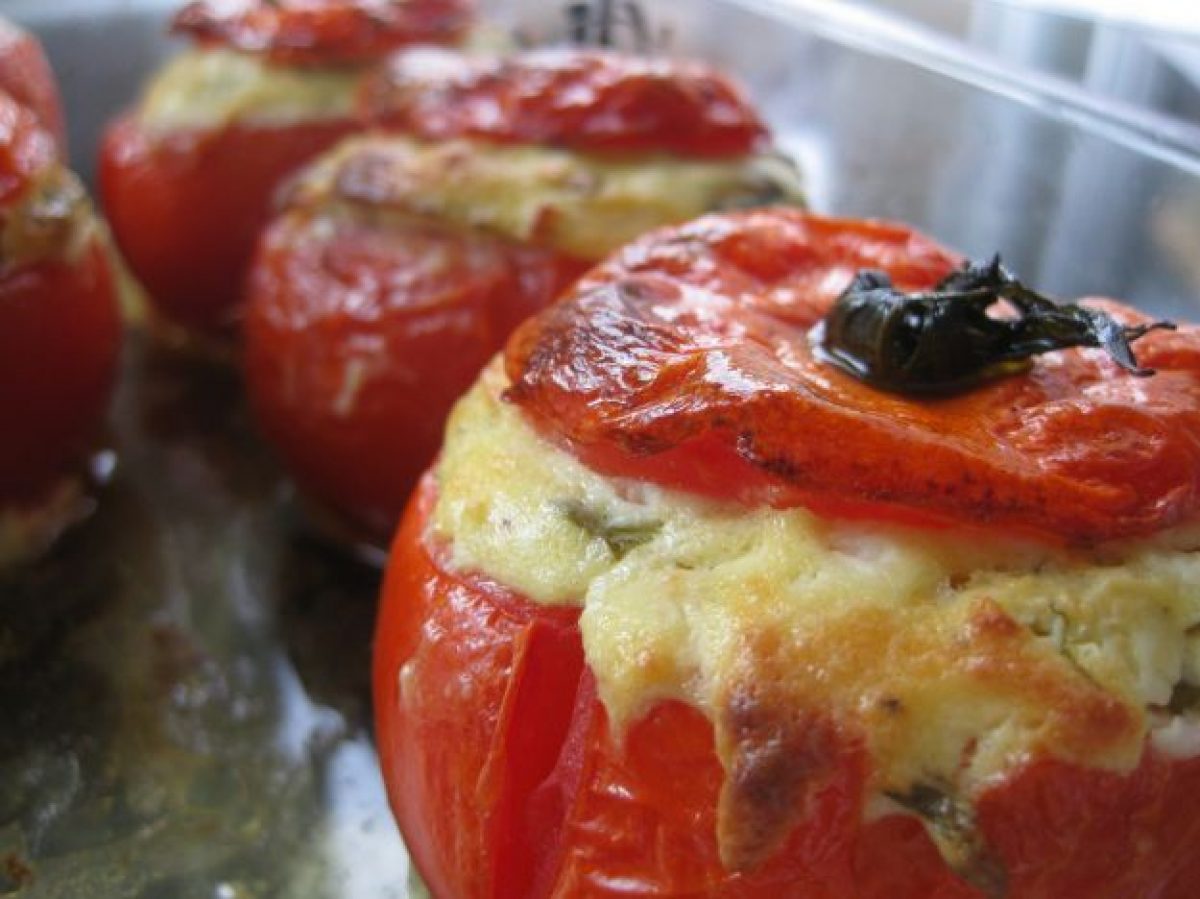 Pomodori gratinati al gorgonzola