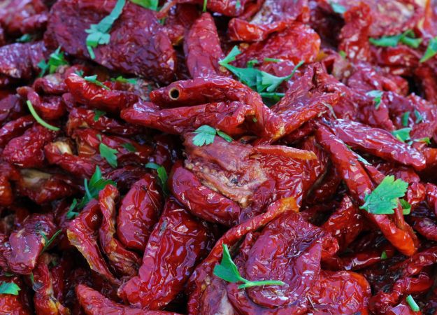 pomodori secchi con rucola