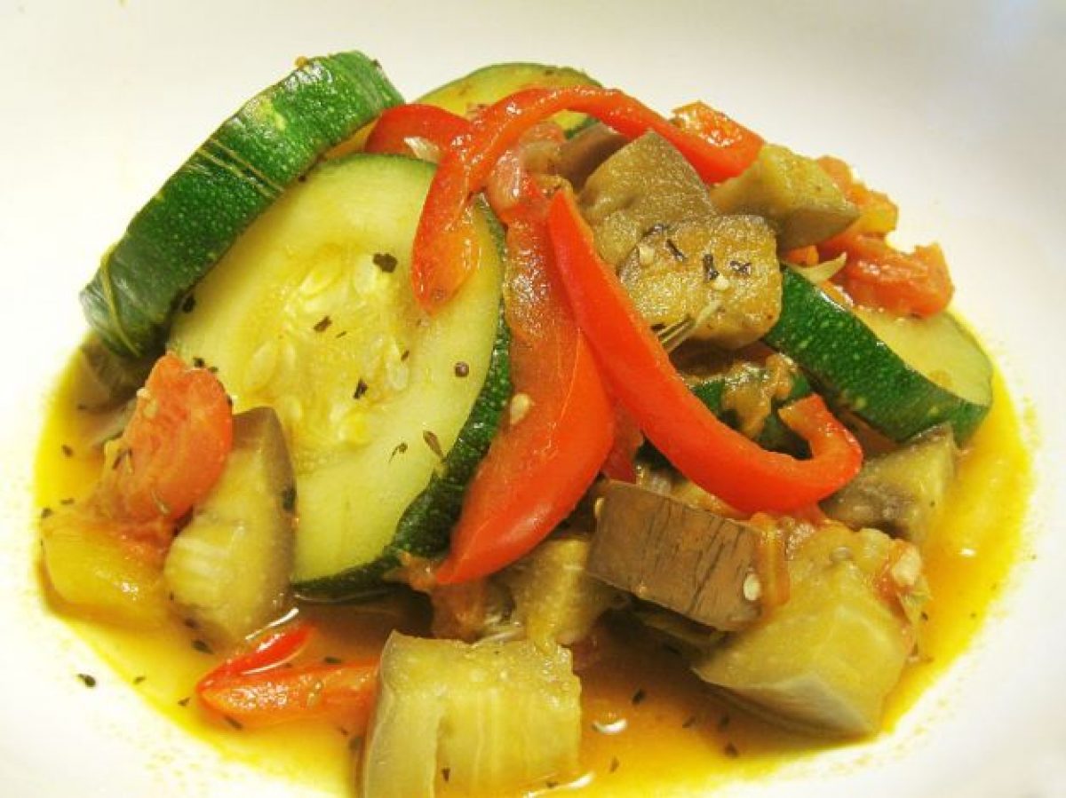 Ratatouille allo zenzero