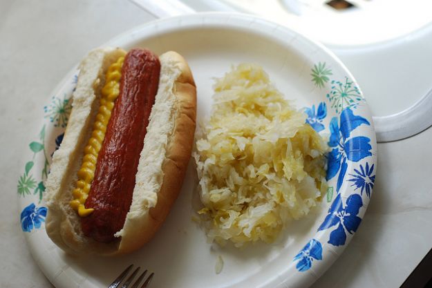 ricetta Hot dog con crauti