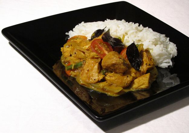 Tacchino in salsa di curry