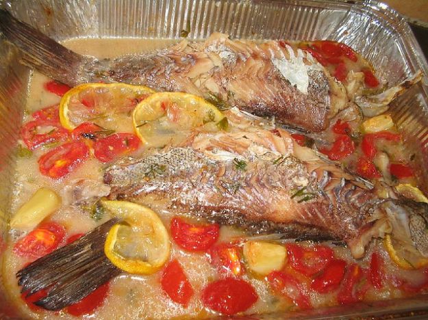 ricetta semplice cernie al forno