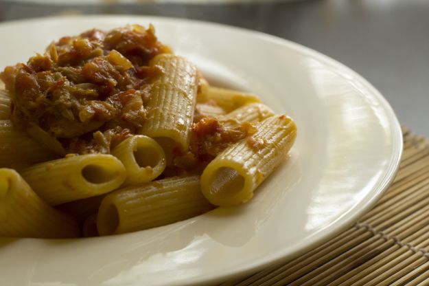 rigatoni al tonno