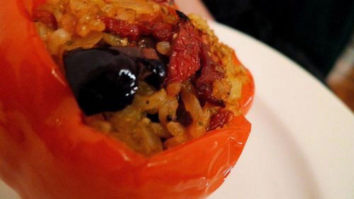 Risotto con le melanzane