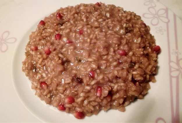 Risotto alla melagrana