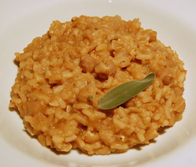 risotto crema ceci