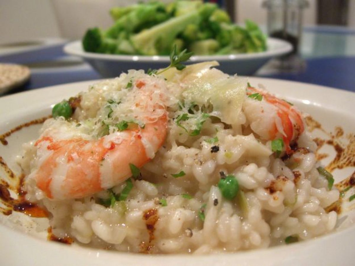 Risotto di mare con gli avanzi