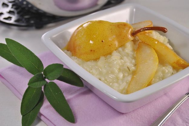 risotto pere taleggio