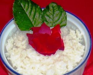 Risotto con le rose