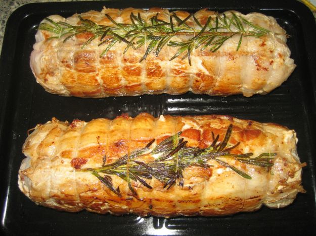 rotolo di vitello farcito