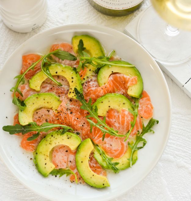 Salmone Affumicato Con Avocado In Salsa Di Soia E Lime Buttalapasta
