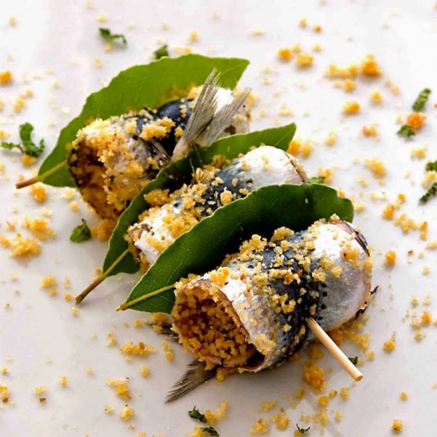 Sarde a beccafico