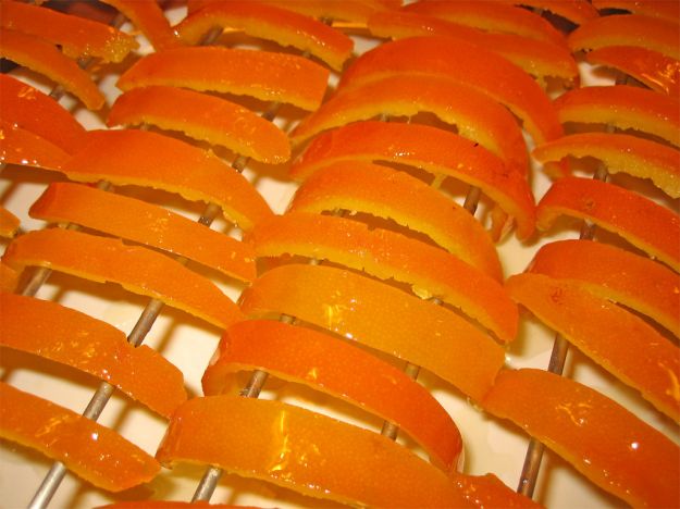 scorze di arancia candita