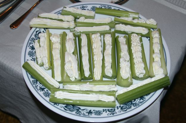 sedano e gorgonzola