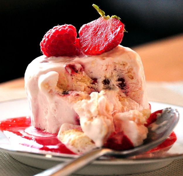 semifreddo fragola panna