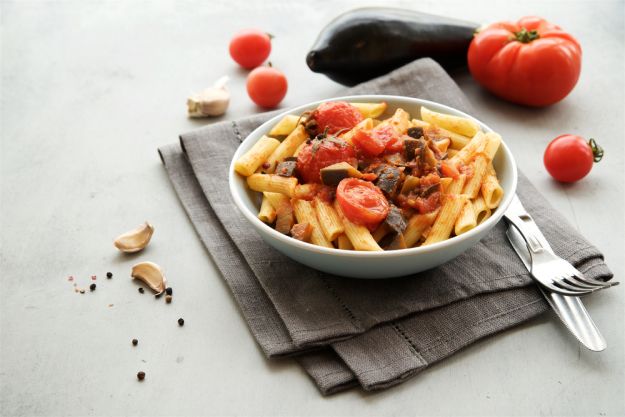 pasta alla norma light