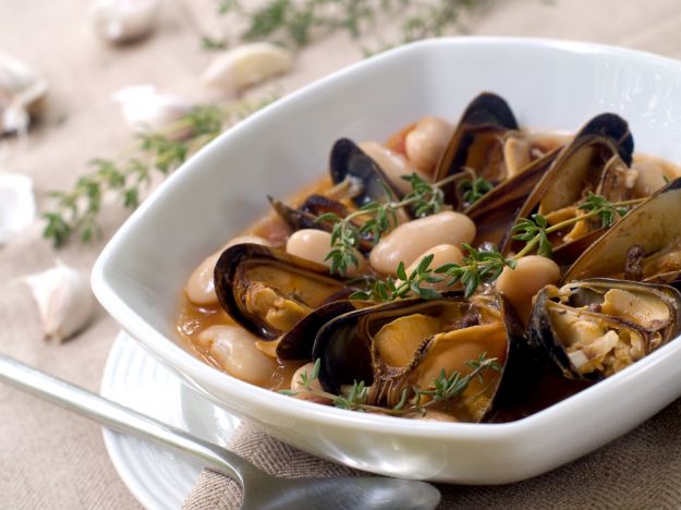 pasta fagioli e cozze