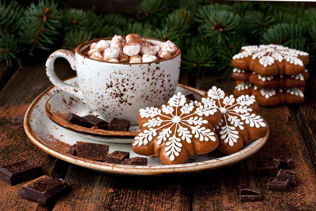Biscotti cioccolatini Natale