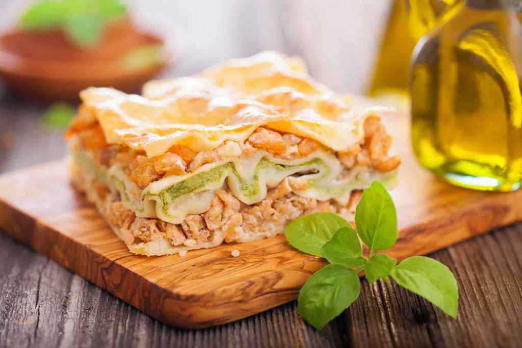 Lasagne bianche con il pesce